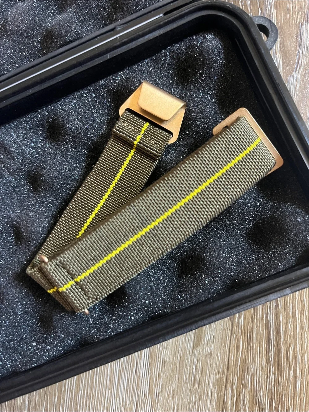 Proxima 3-Piece Watch Strap Bundle 20mm with Protective Hard Case & Card